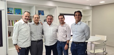 CEO da Mobissom visita a FATESA e é recepcionado pela diretoria