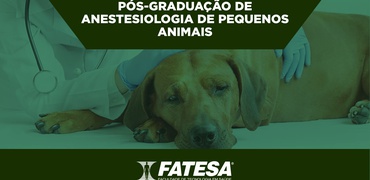 FATESA VET abre Pós-Graduação de Anestesiologia de Pequenos Animais