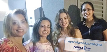 Confraternização da Turma de Aperfeiçoamento em Ultrassonografia Geral 2016 a 2018.