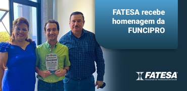 FATESA recebe homenagem da FUNCIPRO, nossa parceira internacional de estudos.