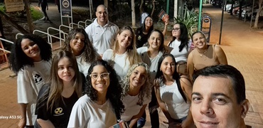 Alunos do 2º semestre de Radiologia vão a campo e ensinam como descartar medicamentos corretamente