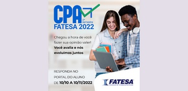 FATESA:CPA 2022 - Comissão Própria de Avaliação - 2º semestre/2022