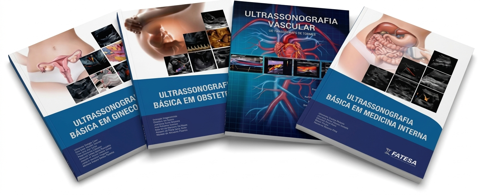 Conhecimento: Obras Didáticas de Excelência em Ultrassonografia de autoria de mestres e doutores da FATESA