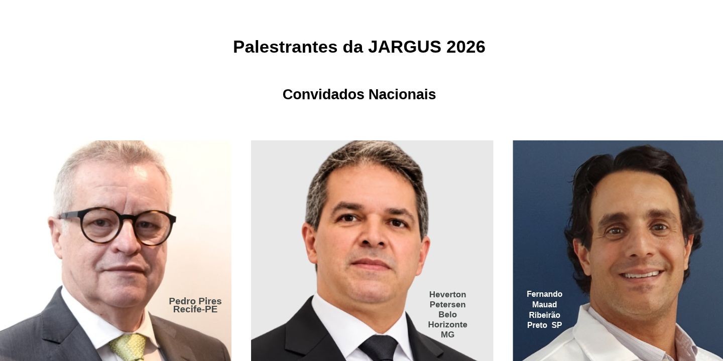 FATESA: Prof. Dr. Fernando Marum Mauad participa do XX JARGUS 2026