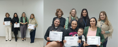 FATESA e SEMAS encerram mais um curso de Estética  com foco em Massagem Desportiva
