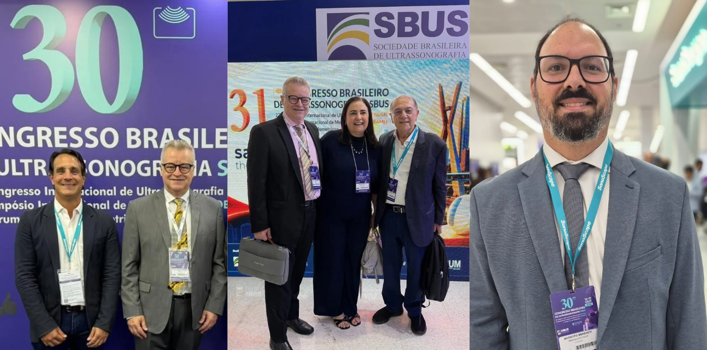 Professores da FATESA são Destaque no 30º Congresso Brasileiro de Ultrassonografia da SBU