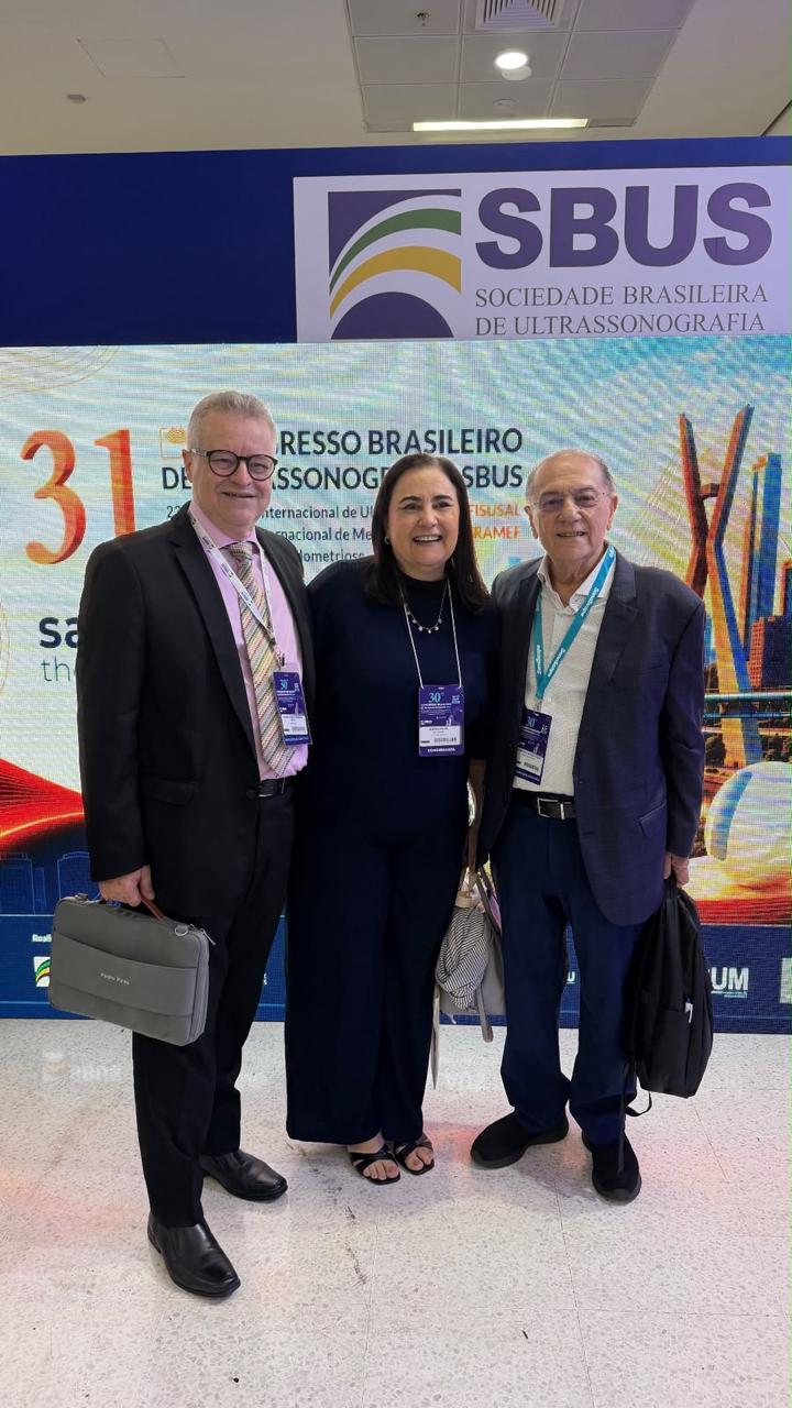 Equipe FATESA no 30&ordm; Congresso de Ultrassonografia SBUS - Foto 4
