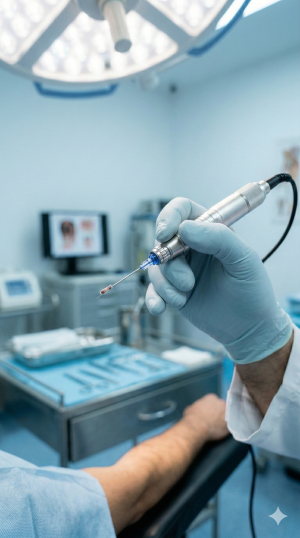 Implantação de unidades foliculares