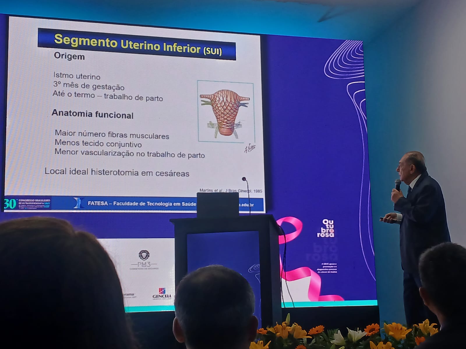 Prof. Dr. Francisco Mauad Filho no 30&ordm; Congresso de Ultrassonografia SBUS