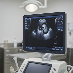 Visualiza&ccedil;&atilde;o da agulha em tempo real no monitor de ultrassom