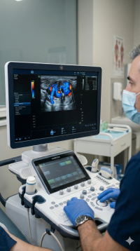 Varicocele: diagn&oacute;stico cl&iacute;nico preciso via ultrassom Doppler colorido.