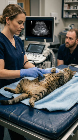 Ultrassonografia Veterin&aacute;ria Abdominal